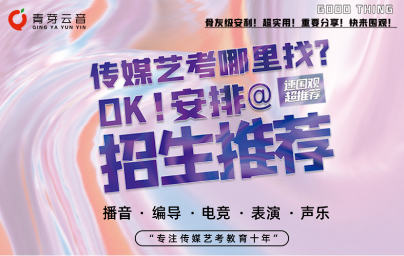 南京有實力的十大藝考廣播電視編導(dǎo)培訓(xùn)機(jī)構(gòu)排名一覽