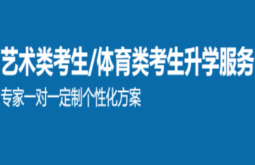 藝術(shù)類考生/體育類考生升學服務